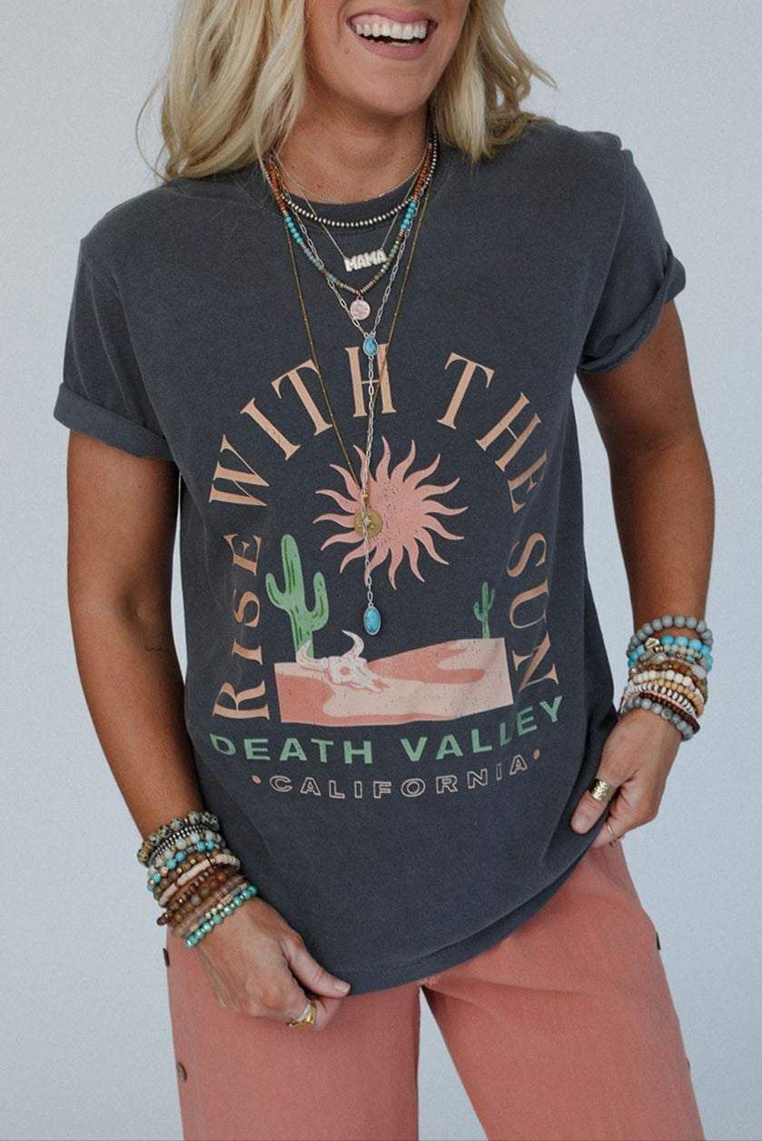 Rise With The Sun Western Tee