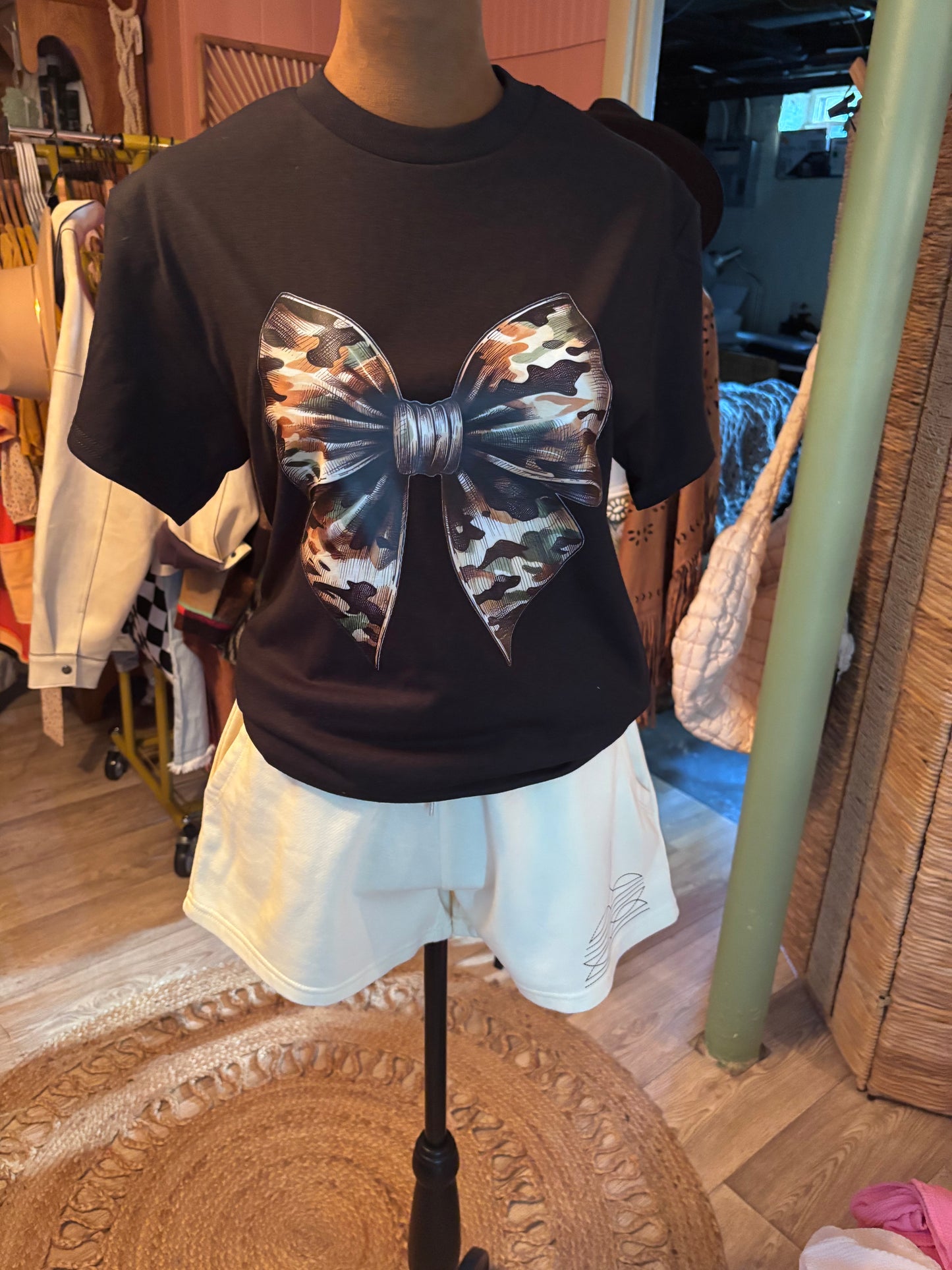 Bow graphic Tshirts