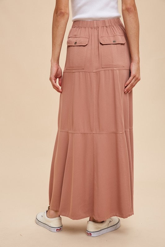 Utility Tiered skirt