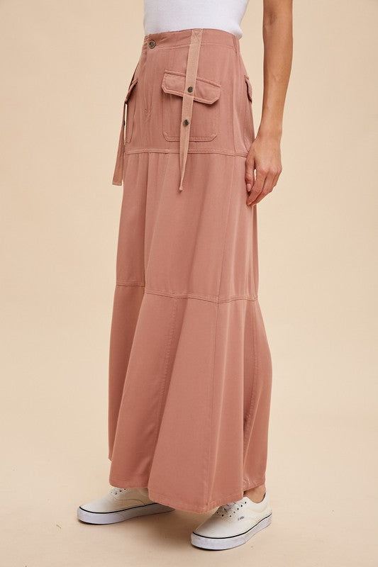 Utility Tiered skirt