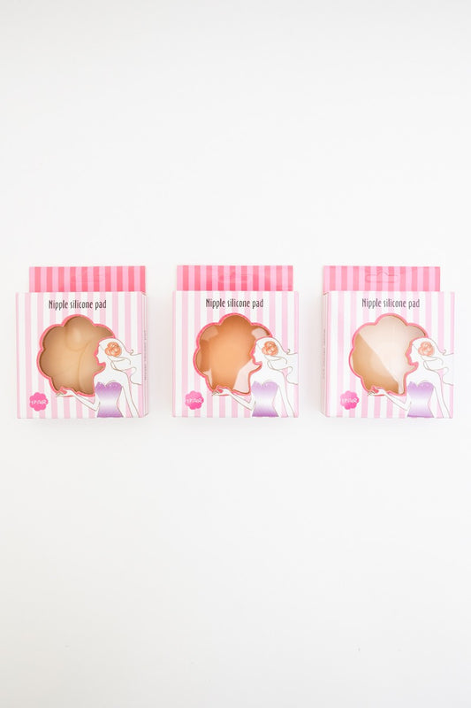 Silicone Flower Nipple Covers - Invisible & Soft