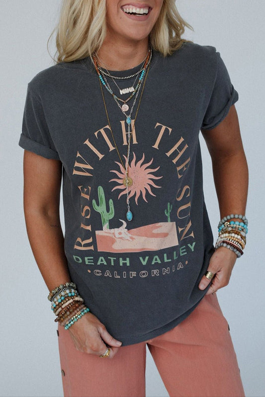 Rise With The Sun Western Tee