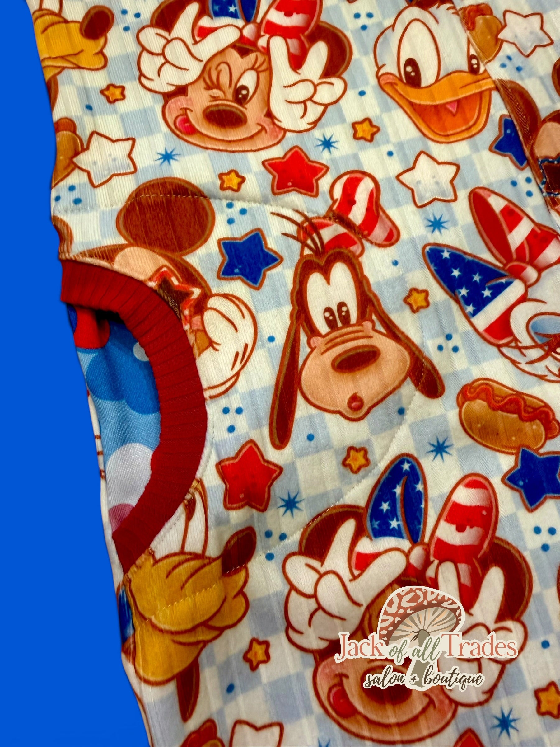2T Mouse FOJ Sunny romper RTS