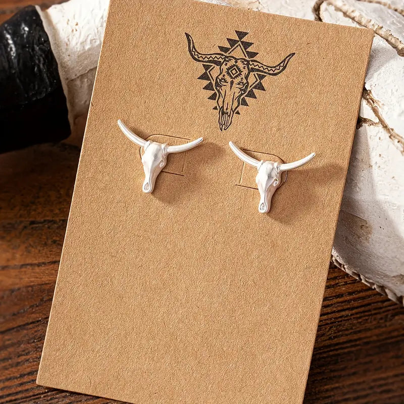 Long-Horn Earrings