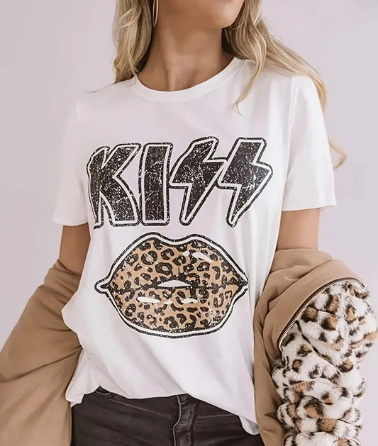 Leopard Kiss Tshirt