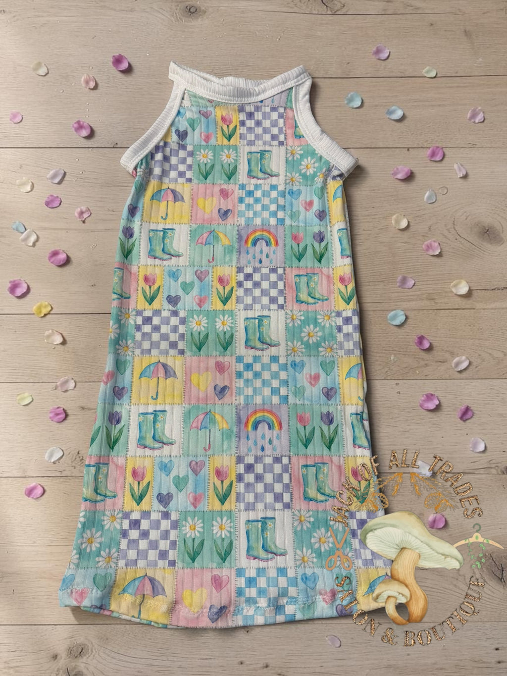 Quianna halter tank/dress