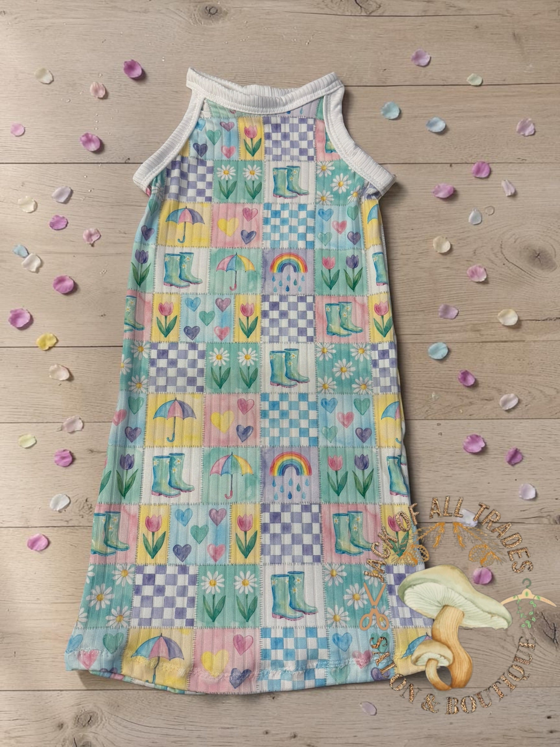 Quianna halter tank/dress