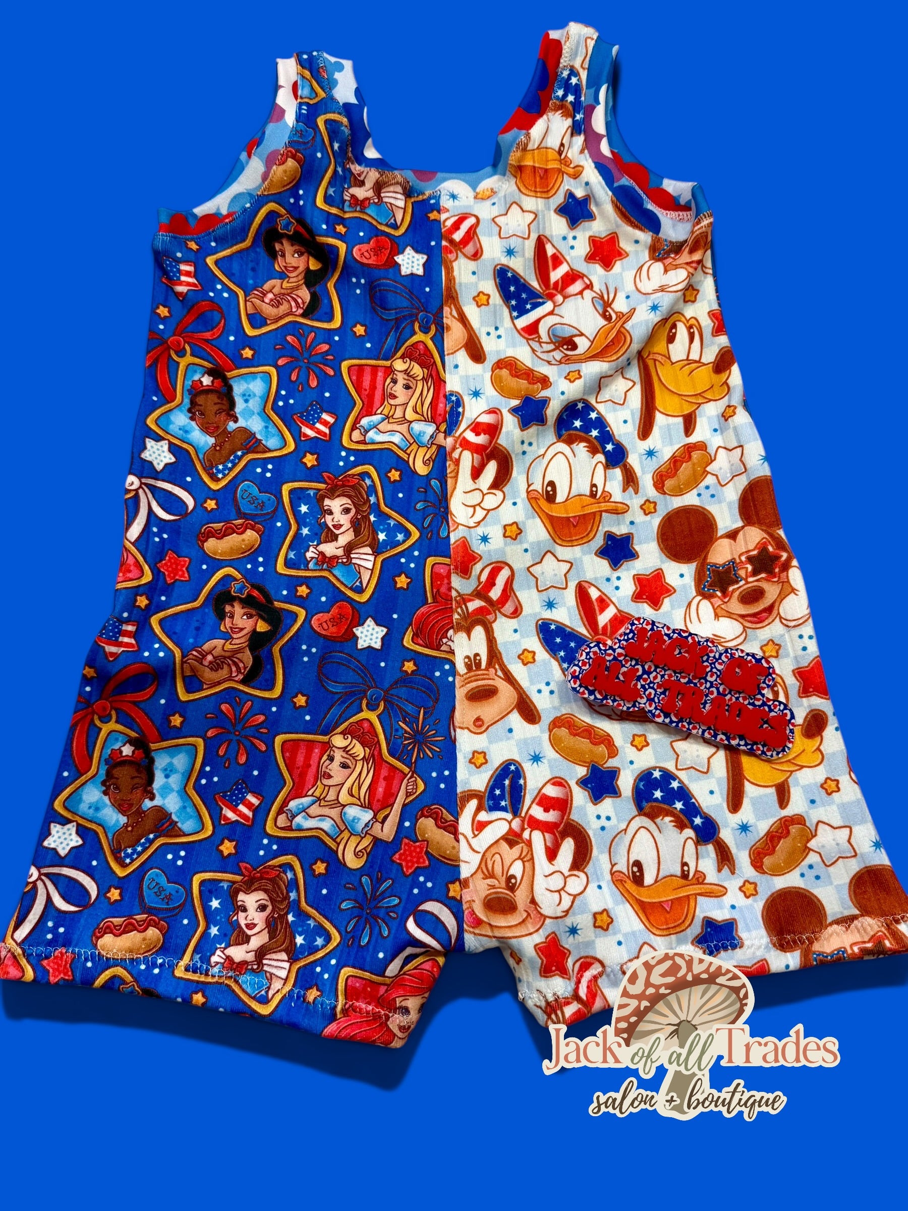 2T Princess FOJ Sunny romper RTS