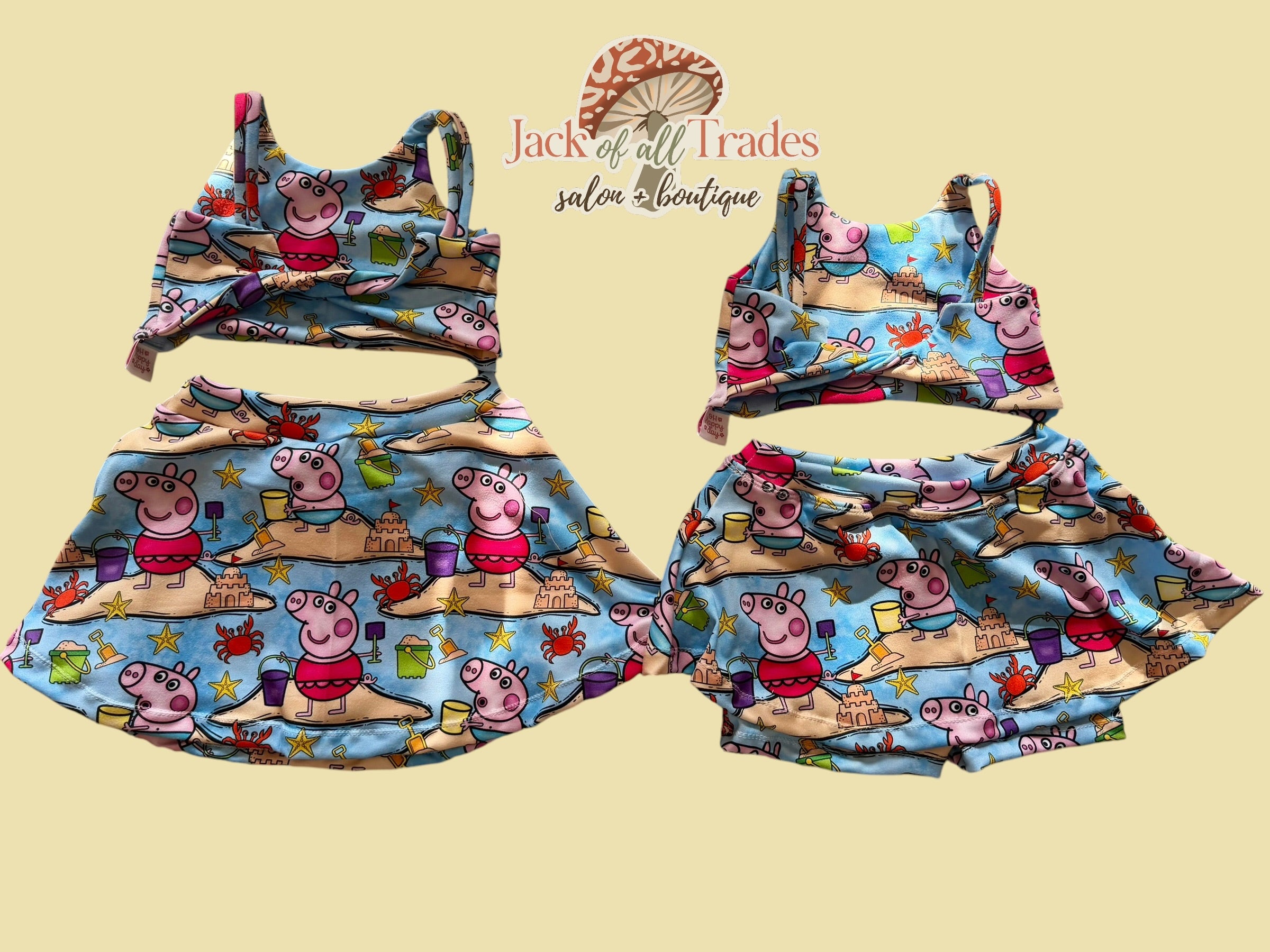 Peppa twist back set RTS