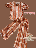 RTS Puff sleeve pointelle set 12-18m