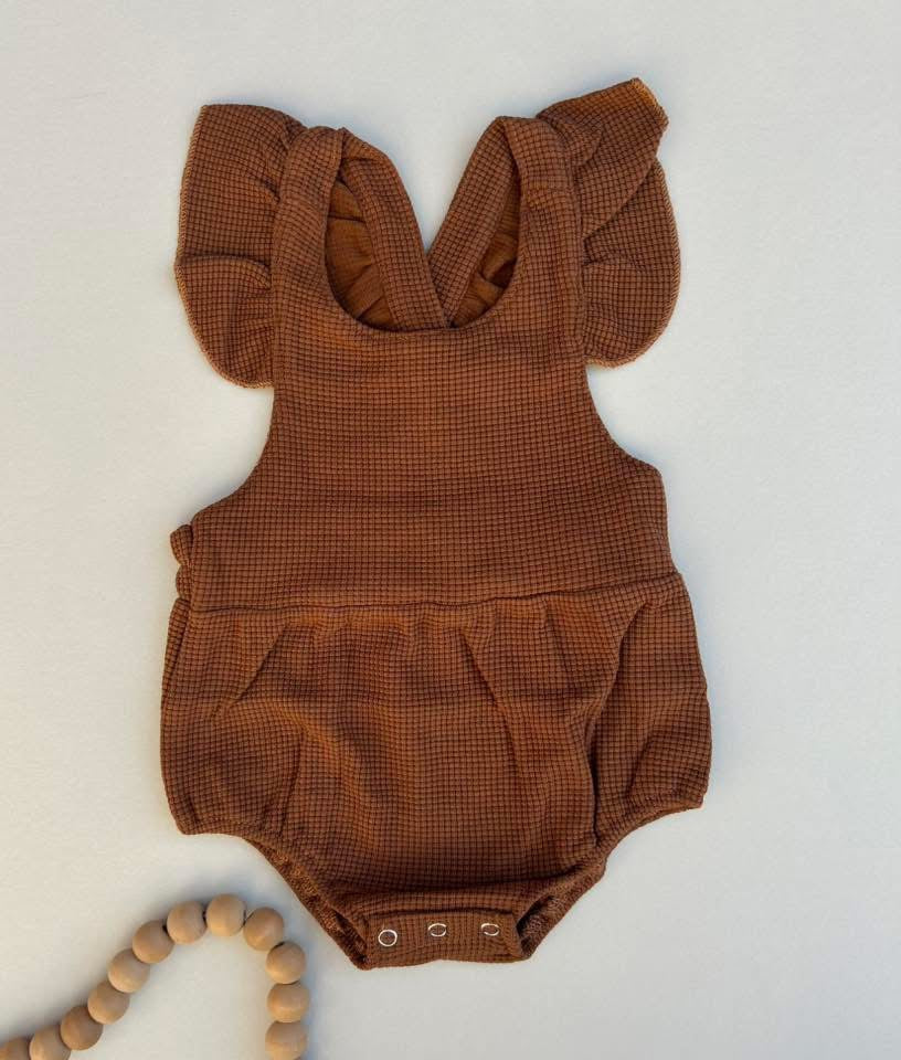 Brown Romper