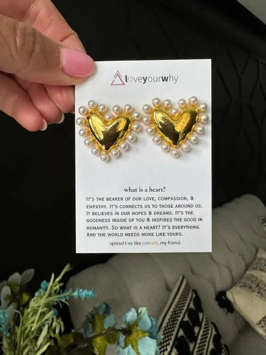 What is a heart? Earrings