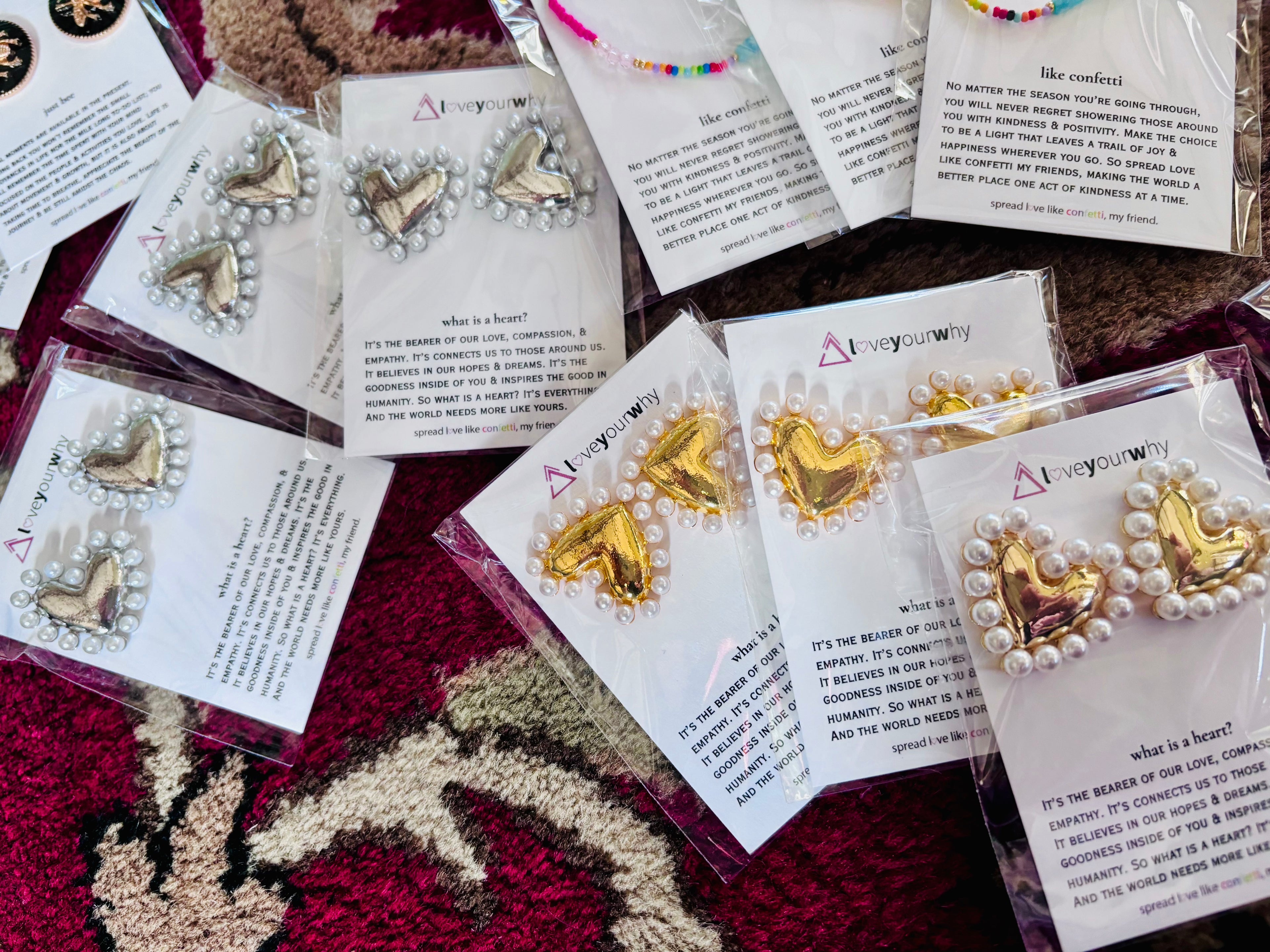 What is a heart? Earrings