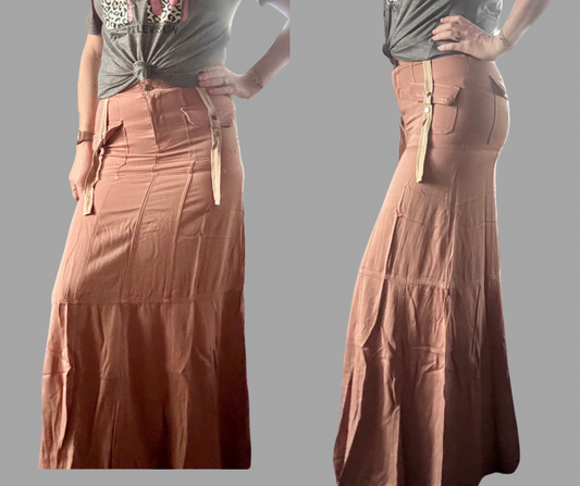 Utility Tiered skirt