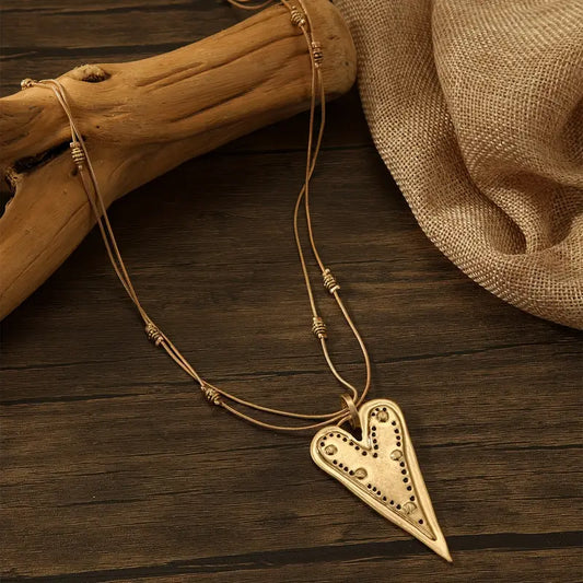 Golden Heart Necklace