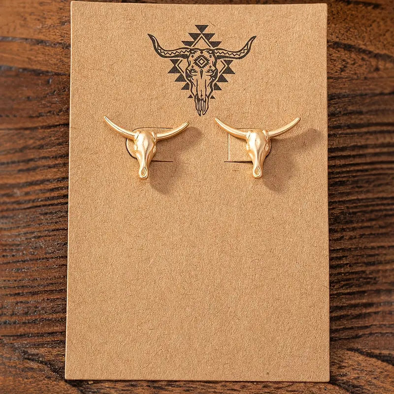 Long-Horn Earrings