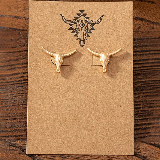 Long-Horn Earrings